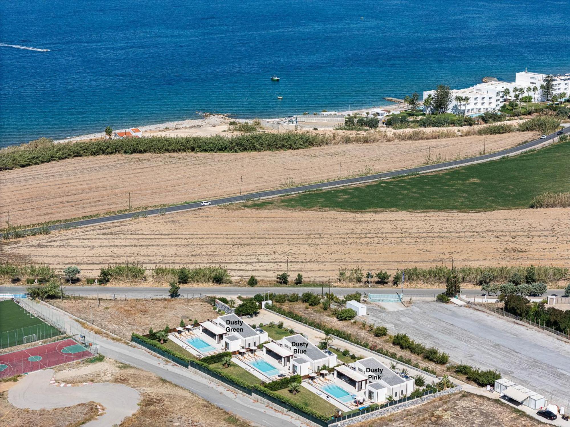 Terrazzo Luxury Villas Pigianos Kampos  Exterior photo