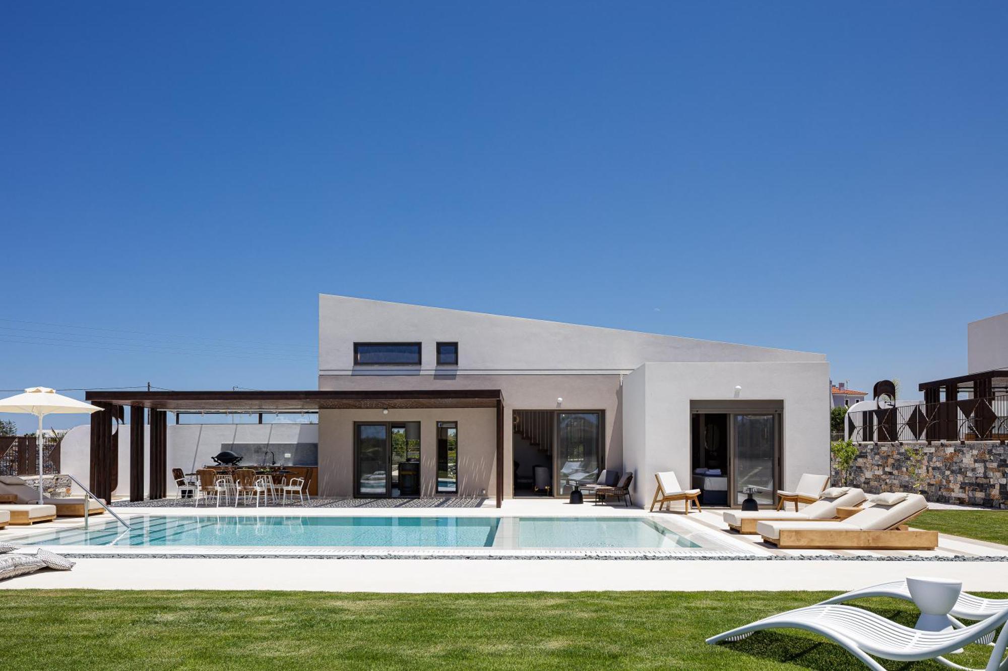 Terrazzo Luxury Villas Pigianos Kampos  Exterior photo